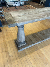 Load image into Gallery viewer, Balustrade Salvaged Wood Console Table from Restoration Hardware
