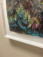 Load image into Gallery viewer, Colorful Abstract in White Frame
