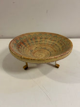 Load image into Gallery viewer, Vintage Terracotta Bowl on Iron Stand
