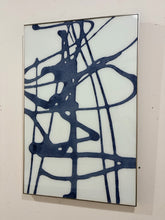 Load image into Gallery viewer, Abstract Reproduction Print "Timeless Blue" by Edith Phelps
