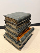 Load image into Gallery viewer, Tessellated Green Marble Book Box Side Table from Maitland Smith
