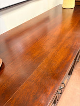 Load image into Gallery viewer, Three Drawer Storage Cabinet in Acacia Wood from Crate &amp; Barrel
