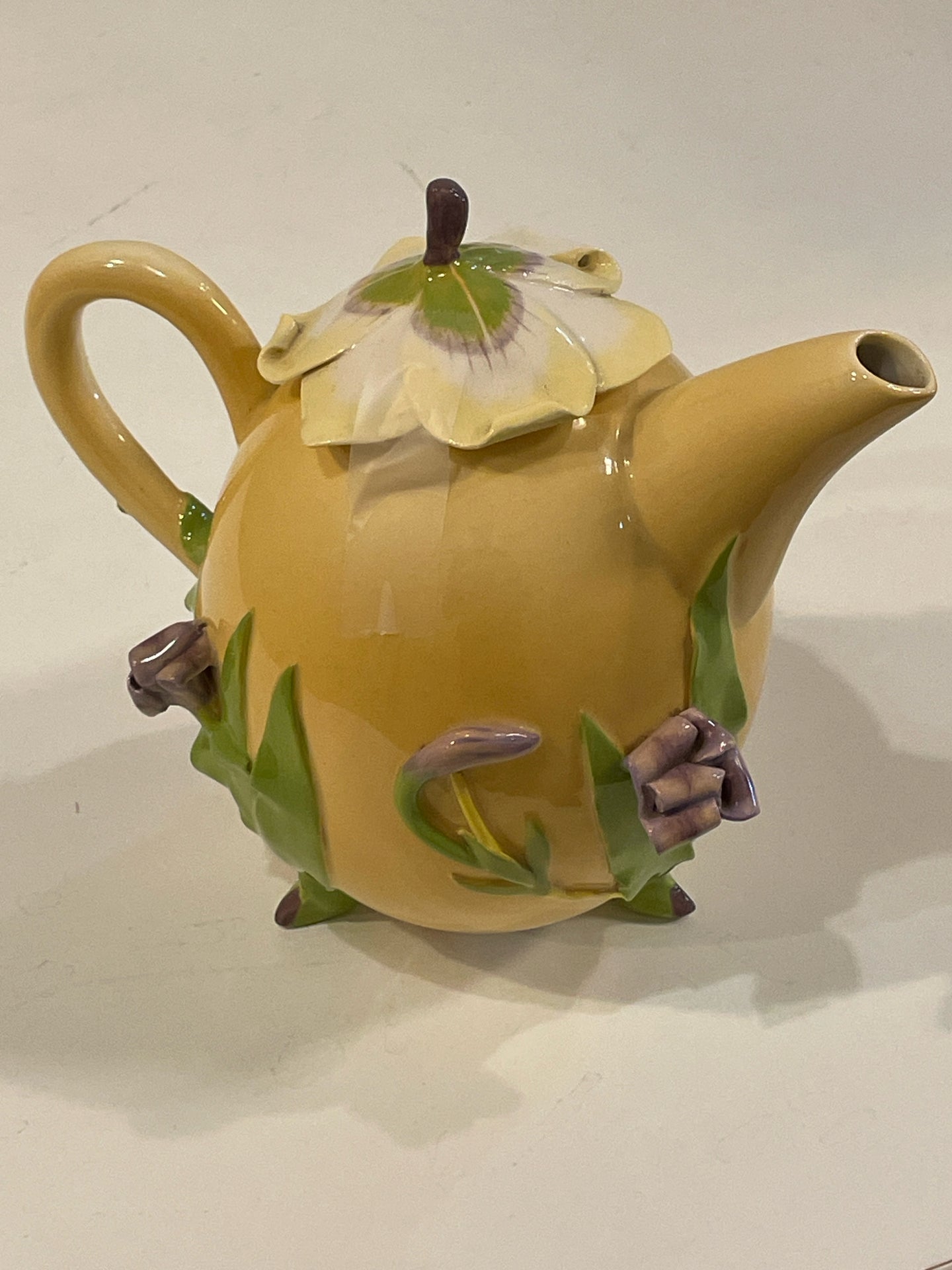 Floral Teapot from Mustardseed & Moonshine, made in South Africa