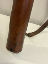 Load image into Gallery viewer, Vintage Leather Barrel Carrier
