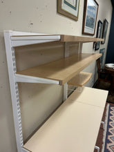 Load image into Gallery viewer, Elfa System Work Station Desk with Shelves &amp; Baskets
