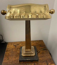 Load image into Gallery viewer, Art Deco Brass Desk Lamp
