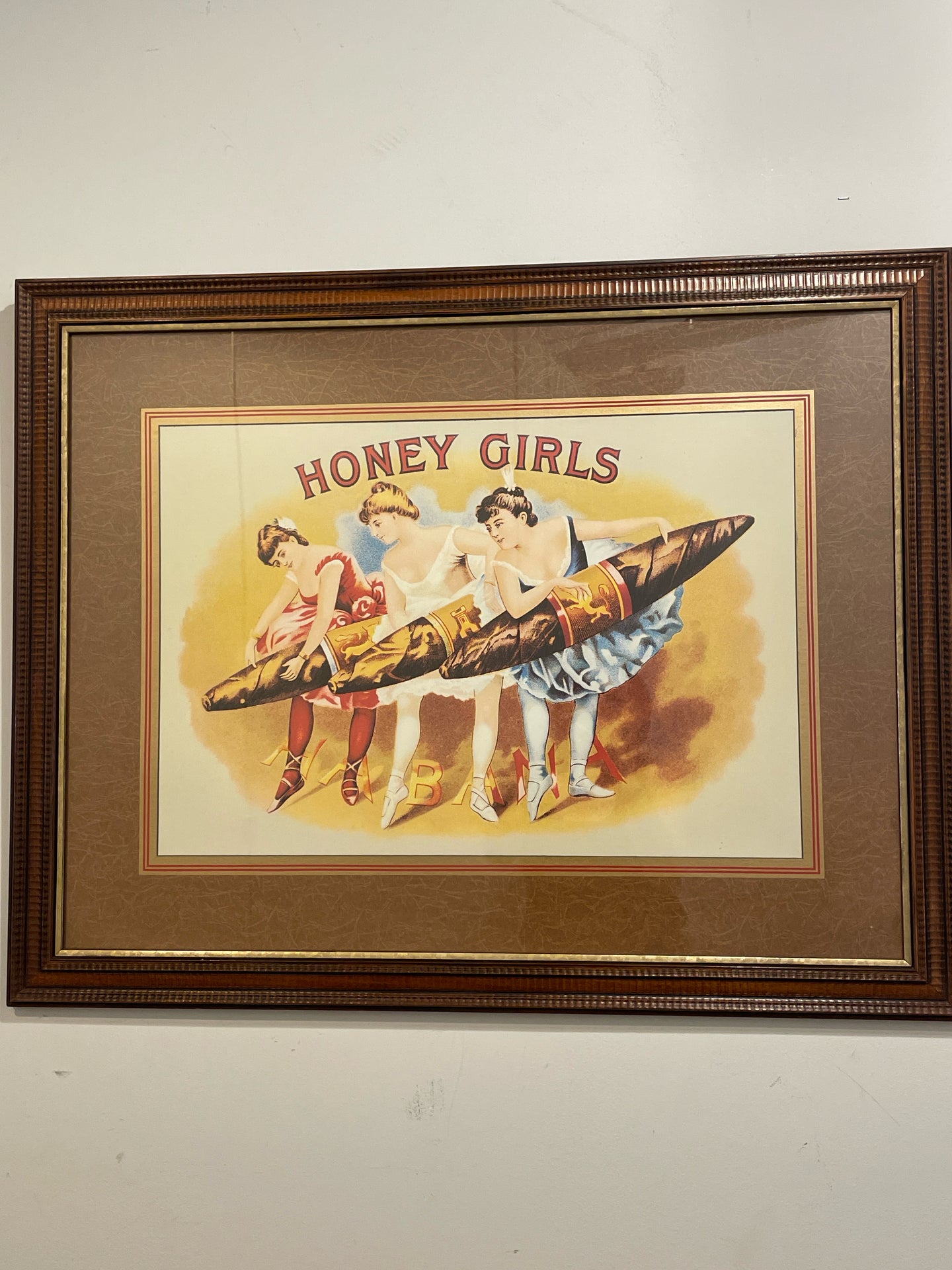 Framed Vintage Poster 