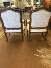 Load image into Gallery viewer, Pair of Arm Chairs with Animal Print Upholstery
