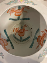 Load image into Gallery viewer, Hand Painted Vintage Chinese Koi Fish Bowl
