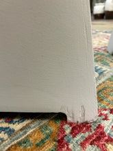 Load image into Gallery viewer, Contemporary Formica Top Table/Pedestal with Wood Base
