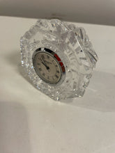 Load image into Gallery viewer, Small Crystal Clock from Waterford
