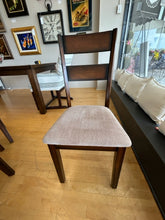 Load image into Gallery viewer, Round Wood Dining Table &amp;  Four Chairs
