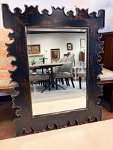 Load image into Gallery viewer, Distressed Antique Black Caissa Mirror from Uttermost
