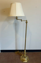 Load image into Gallery viewer, Brushed Gold Floor Lamp with Arm
