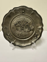 Load image into Gallery viewer, 1972 "Birth of a Nation" Pewter Plate from Worcester Pewter

