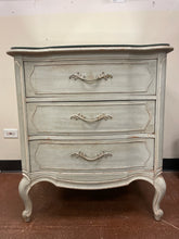 Load image into Gallery viewer, Shabby Chic 3 Drawer with Removable Mirrored Top
