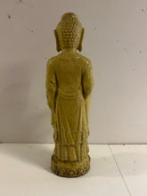 Load image into Gallery viewer, Yellow Ceramic Buddha Statue
