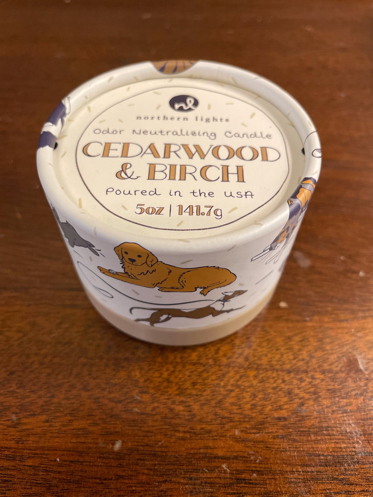 NEW Animal Themed Cedarwood & Birch Candle