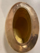 Load image into Gallery viewer, Brass Hammered Oval Bowl from Hosley
