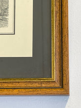 Load image into Gallery viewer, Vintage Framed  Kongstad Print III

