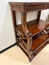 Load image into Gallery viewer, French Provincial "Whatnot" Display Table with Lower Drawer

