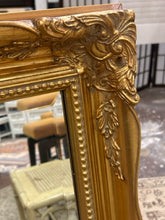 Load image into Gallery viewer, Ornate Gold Framed Beveled Mirror
