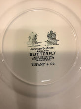 Load image into Gallery viewer, Set of 4 &quot;Butterfly&quot; Plates from Johnson Brothers for Tiffany &amp; Co.
