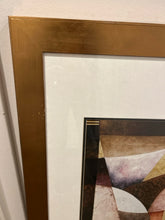 Load image into Gallery viewer, Earth Tone Abstract in Bronze Frame I
