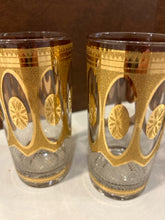 Load image into Gallery viewer, Six Vintage MCM  &quot;Regency&quot; 22K Highball Glasses from Culver Glassware
