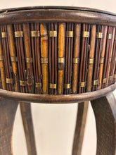 Load image into Gallery viewer, Bamboo &amp; Wood One Drawer Plant Stand
