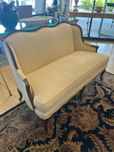 Load image into Gallery viewer, Wood Framed One Cushion Settee/Sofa
