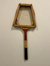 Load image into Gallery viewer, Vintage Wood Tennis Racket with Wood Press from Wilson
