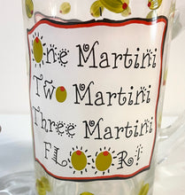 Load image into Gallery viewer, Whimsical Glass Martini Pitcher with Shot Glass
