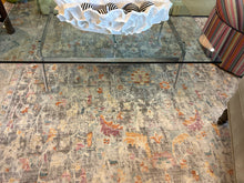 Load image into Gallery viewer, Contemporary Glass Top Coffee Table with Chrome Base from Flexform
