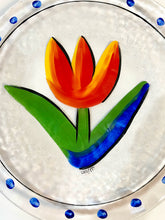 Load image into Gallery viewer, Glass Tulip Serving Plate from Kosta Boda
