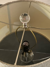 Load image into Gallery viewer, Smoke  Glass  Table Lamp
