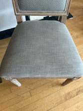 Load image into Gallery viewer, Pair of Vintage French Square Back Side Chairs from Restoration Hardware
