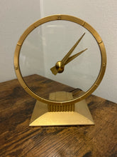 Load image into Gallery viewer, Vintage MCM Jefferson Golden Hour Electric Clock
