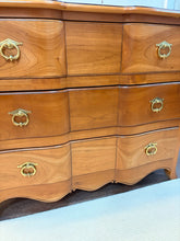 Load image into Gallery viewer, Three Drawer Dresser with  Brass Hardware form Harden Furniture for Walter E. Smithe
