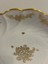 Load image into Gallery viewer, Limoges Gold &amp; White  Porcelaion Plate
