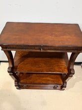 Load image into Gallery viewer, French Provincial "Whatnot" Display Table with Lower Drawer
