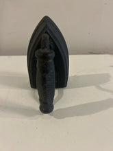 Load image into Gallery viewer, Cast Iron Clothes Iron/Doorstop
