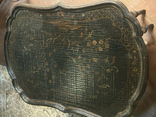 Load image into Gallery viewer, Scalloped Edge Coffee Table with Floral Detailing from Ethan Allen
