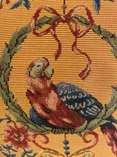 Load image into Gallery viewer, Needlepoint Parrot Decorative Pillow

