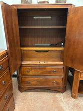 Load image into Gallery viewer, Wardrobe with 2 Drawers and Interior Shelves from Thomasville Furniture
