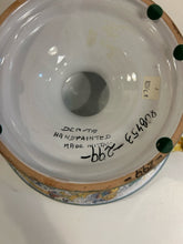 Load image into Gallery viewer, Hand Painted Footed Bowl from Deruta Ceramics, made in Italy
