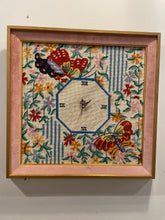 Load image into Gallery viewer, Framed Needlepoint Clock
