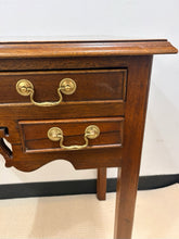 Load image into Gallery viewer, Reproduction Mahogany Three  Drawer Newport Chippendale Occasional Table from South Hampton
