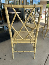 Load image into Gallery viewer, Four Chinese Chippendale Bamboo Style Dining Chairs from Honquist Furniture

