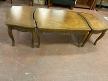 Load image into Gallery viewer, Vintage Three Piece Coffee Table from Baker Furniture
